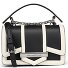 Nova Bolso Piel 20 cm Modelo black-white