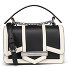  Nova Bolso Piel 20 cm Modelo black-white