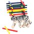  Tricky Tiger juego de habilidad 8 cm Modelo beige