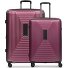  Essentials 14 4 ruedas Juego de maletas 2 piezas con pliegue de expansión Modelo aubergine metallic