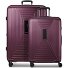  Essentials 14 4 ruedas Set de maletas 2 piezas Con fuelle expandible Modelo aubergine metallic