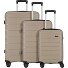  Travel Line 4100 4 ruedas Juego de maletas 3 piezas Modelo taupe