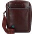  Bolso de hombro cuadrado azul Piel 22 cm Modelo dark brown