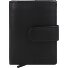  Nappa Estuche para tarjetas de crédito Protección RFID Piel 8 cm Modelo black