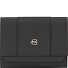  Circle Cartera Bloqueo RFID Piel natural 12 cm Modelo black