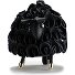  Etiqueta para bolso Critters cuero 11 cm Modelo black