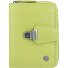  Cartera de cuero esponjoso 9 cm Modelo sea green