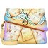  Art+Craft Bolso de hombro de cuero 30 cm Modelo handbemalt
