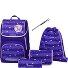  Ergojet Juego de mochilas escolares 6 piezas Modelo lavender