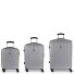  Alabama 4 Roll Suitcase Set 3pcs. Modelo silver