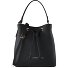  Bolonia Piel Bolso crossbody cuero 25 cm Modelo black