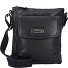  Bolso de hombro de cuero napa negro 21 cm Modelo black