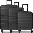  Munich 4.0 4 ruedas Set de maletas 3 piezas Con asa expansible Modelo black dull
