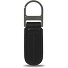  Keyring Cartera de llaves Piel 10 cm Modelo black