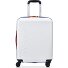  x United Colors of Benetton United Trolley de cabina de 4 ruedas 55 cm Modelo white