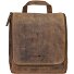  Vintage Bolsa de aseo Piel 22 cm Modelo brown