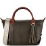  Lucia Bolsa de hombro Piel natural 35 cm Modelo olive