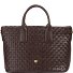  Jaqueline Bolsa de compras Piel 28 cm Modelo coffee brown