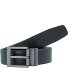  Cinturón reversible Traveller de cuero Modelo schwarz-schwarz | 95 cm