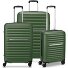  Ibiza 4 ruedas Juego de maletas 3 piezas Modelo limette