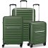  Ibiza 4 ruedas Juego de maletas 3 piezas Modelo limette