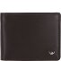  Polo Cartera Bloqueo RFID Piel natural 11 cm Modelo dunkelbraun