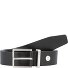  Cinturón informal de cuero Modelo black | 90 cm