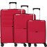  Travel Line 4000 Juego de maletas de 4 ruedas 3pcs. Modelo pink