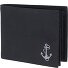  New Cryptan Cartera Bloqueo RFID 12 cm Modelo schwarz-freedom anchor grey