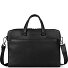  Black Maletín Piel 39 cm Compartimento para el portátil Modelo schwarz