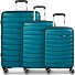  Paris 4 ruedas Set de maletas 3 piezas Con fuelle expandible Modelo arctic-petrol