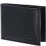  Leather Cartera Bloqueo RFID Piel natural 11 cm Modelo schwarz-freedom fish