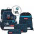  Space Juego de mochilas escolares 5 piezas Modelo Shark Dexter