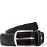  Cinturón Piel Modelo black | individuell kürzbar