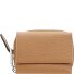  Cartera de cuero puro 10 cm Modelo cognac