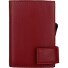  SecWal 2 Funda para tarjetas de crédito Cartera de piel RFID 9 cm Modelo rot