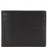  Neck Label Billetera de hombre de cuero 12 cm Modelo schwarz