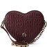  Fashion Bolsa de hombro Piel natural 19 cm Modelo port red