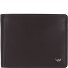  Polo Cartera Bloqueo RFID Piel natural 12.5 cm Modelo dunkelbraun