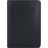  Antique Avery Funda para pasaporte RFID Piel 10 cm Modelo black