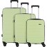  Travel Line 4100 4 ruedas Juego de maletas 3 piezas Modelo lime green