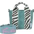  Bini Bolsa de hombro 20 cm Modelo petrol zebralini