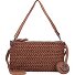  Soft Weaving Michel Bolsa de hombro Piel 23 cm Modelo charming cognac