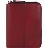  Destressed Cartera Protección RFID Piel 13 cm Modelo deep red