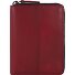  Destressed Cartera Protección RFID Piel 13 cm Modelo deep red
