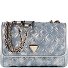  Giully II Bolsa de hombro 23 cm Modelo metallic denim