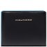  Blue Square Cartera Protección RFID Piel 11 cm Modelo black