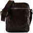  Fico Bolsa de hombro Piel natural 19 cm Modelo verde militare