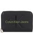  Cartera esculpida 11 cm Modelo black-dark juniper