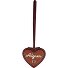  Bolsa de moda etiqueta de cuero 8 cm Modelo burgundy